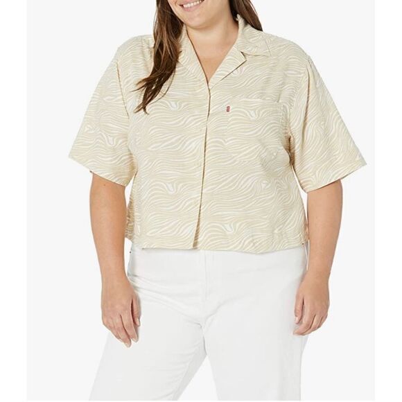 Levi's® Short Sleeve Resort Shirt sz 1x - Picture 1 of 8